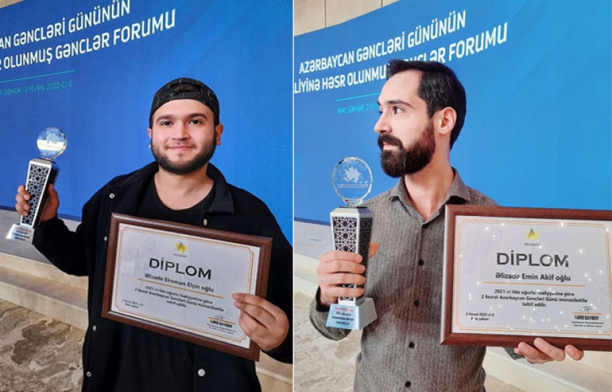 Nazirlik gənc şairlərə mükafat verib 