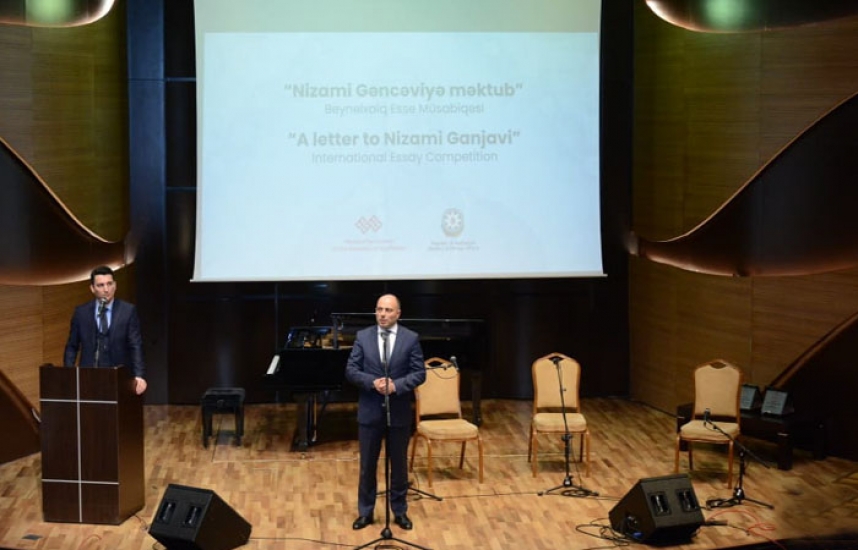 Nizami Gəncəviyə məktub yazanlar mükafatlandırıldı 