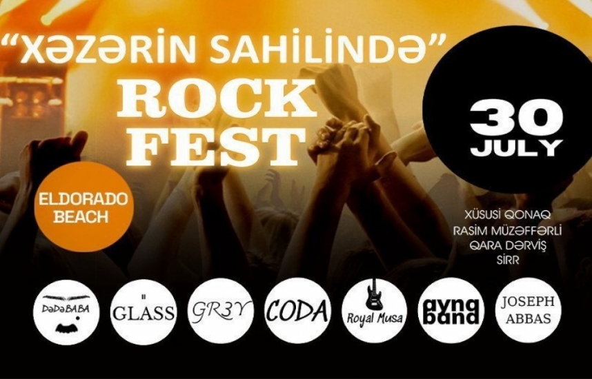 “Xəzərin sahilində” rok festivalı keçiriləcək 